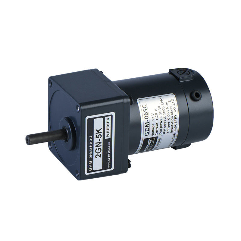 Van het de Borsteltoestel van gdm-06SC 10w de Motor12v 24v 1800rpm 3200rpm Gelijke met 2gn3-300k-Versnellingsbak