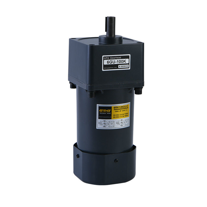 IP44 AC-versnellingsmotor met 1400-1700 tpm Inlaat snelheid en 100MΩ Min isolatieweerstand