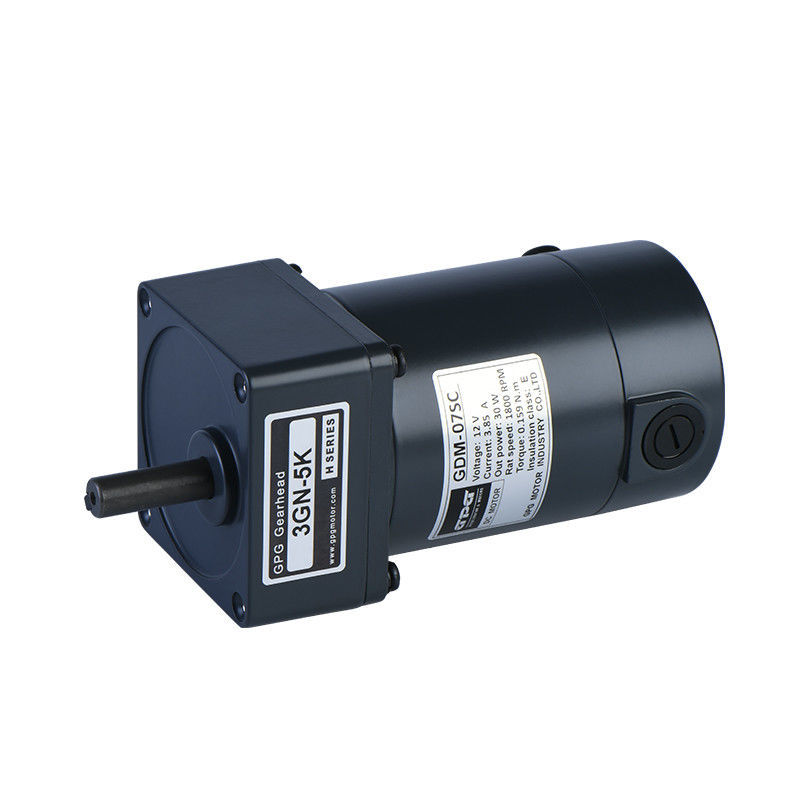 GDM-07SC Brush Electric Motor Met 1 3-300 3GN3-300K versnellingsbak En 25W Spanning 12V 24V Uitgangsvermogen