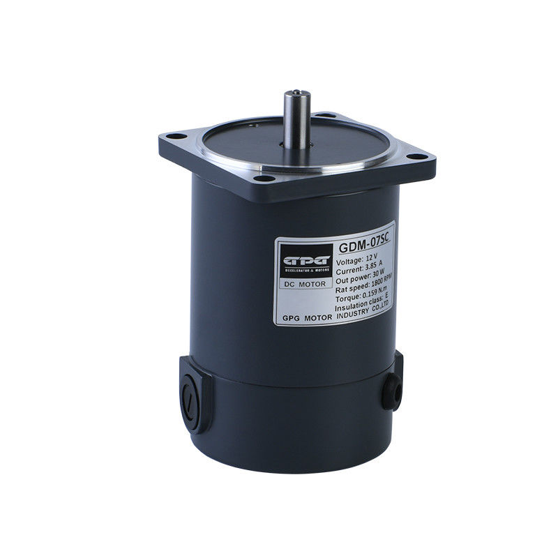 20W GELIJKSTROOM-MOTOR 60MM VIERKANTE DE FLENS ELEKTRISCHE GELIJKSTROOM MOTOREN 1800 3200RPM VAN 12V 24V OM DE BORSTELgelijkstroom MOTOR VAN DE SCHACHT ZEER BELANGRIJKE SCHACHT