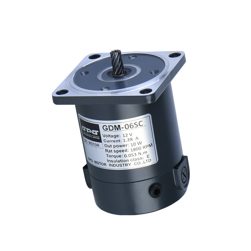 20W GELIJKSTROOM-MOTOR 60MM VIERKANTE DE FLENS ELEKTRISCHE GELIJKSTROOM MOTOREN 1800 3200RPM VAN 12V 24V OM DE BORSTELgelijkstroom MOTOR VAN DE SCHACHT ZEER BELANGRIJKE SCHACHT