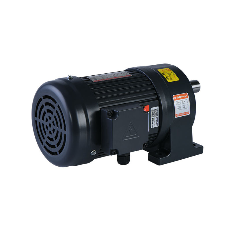de Elektrische Motorversnellingsbak 3 van 100w 0.125hp Fasemotor met Verminderingsversnellingsbak 18mm Schacht