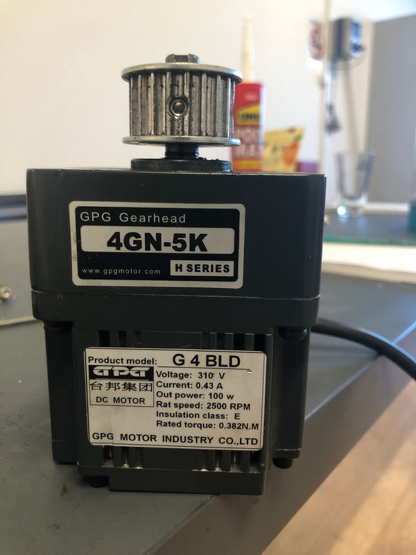 Van het de Douanetoestel van 4GN-5K BLDC Motor Brushless Type 310V 100W 2500rpm