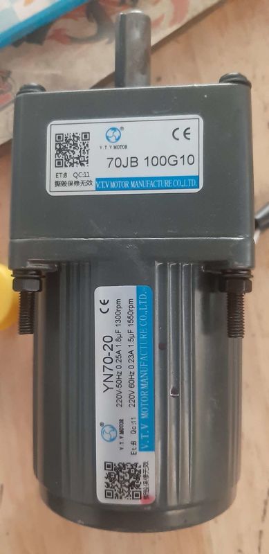 Yn70-20 70JB20G10 3 Fase Kleine Ac Toestelmotor voor Soja Bean Milk Machine